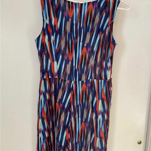 JNJ Couture Womens Eclectic Multi Colored Striped Dress Size L - Picture 3 of 3